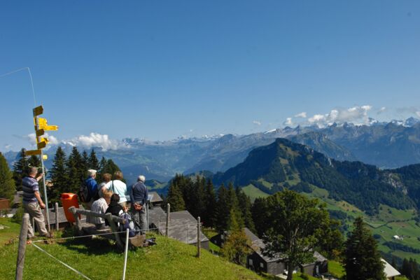 Bergwanderweg Gersau - Rigi Scheidegg