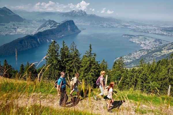 Tal- & Gipfeltour: Rigi Scheidegg - Rigi Kaltbad
